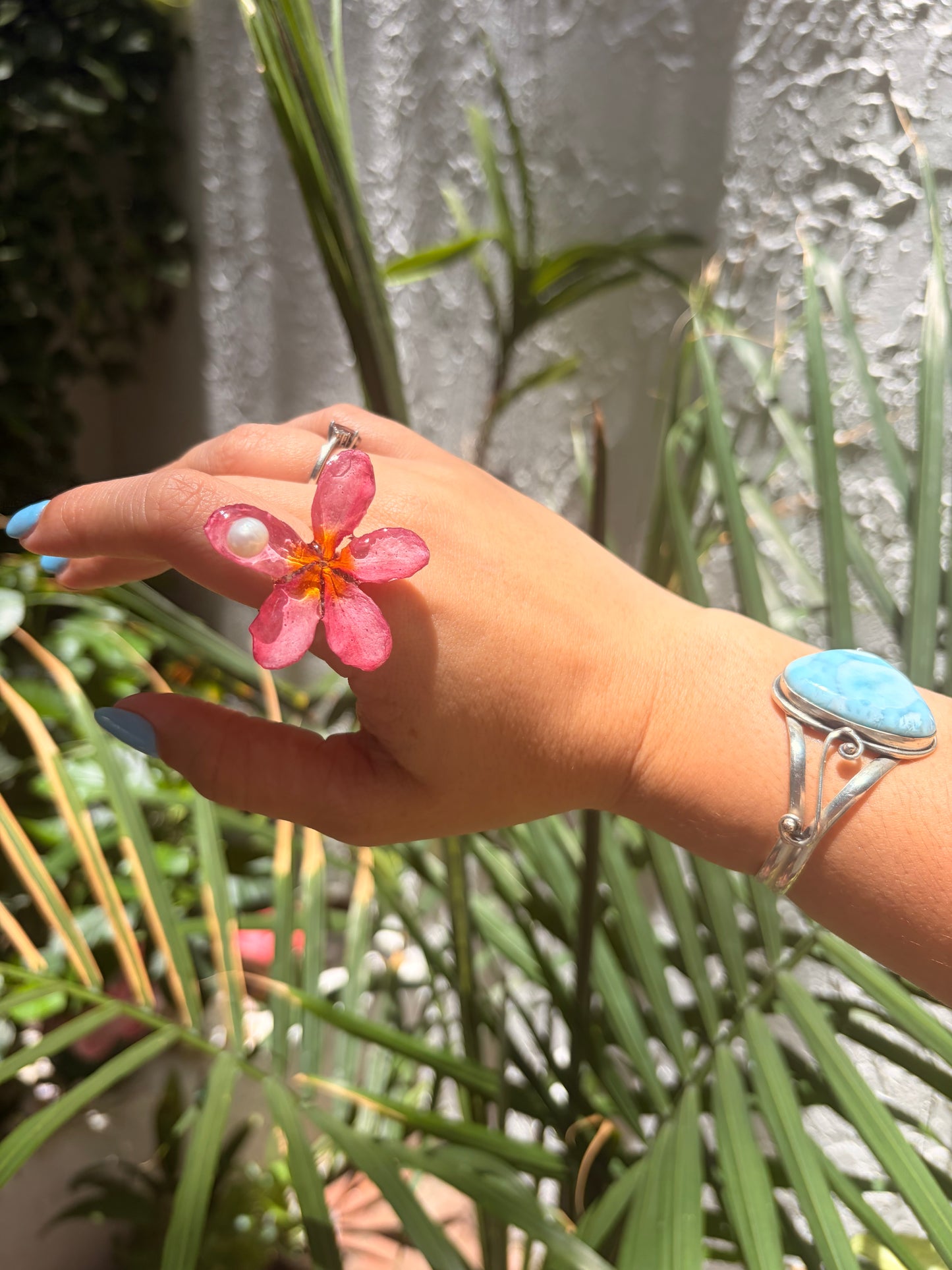 Mini Plumeria Ring