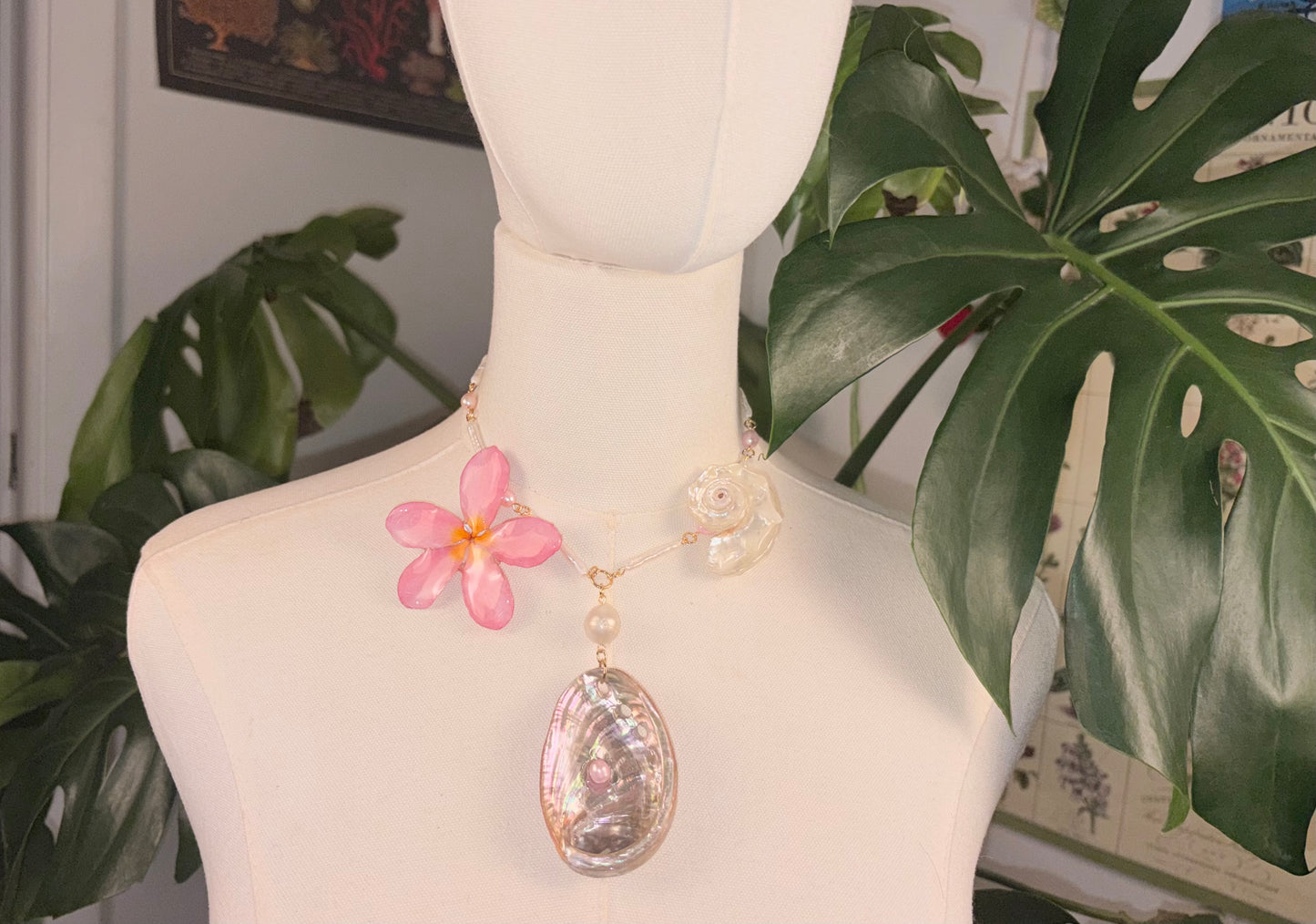 Frente al Mar ( collar & aretes )