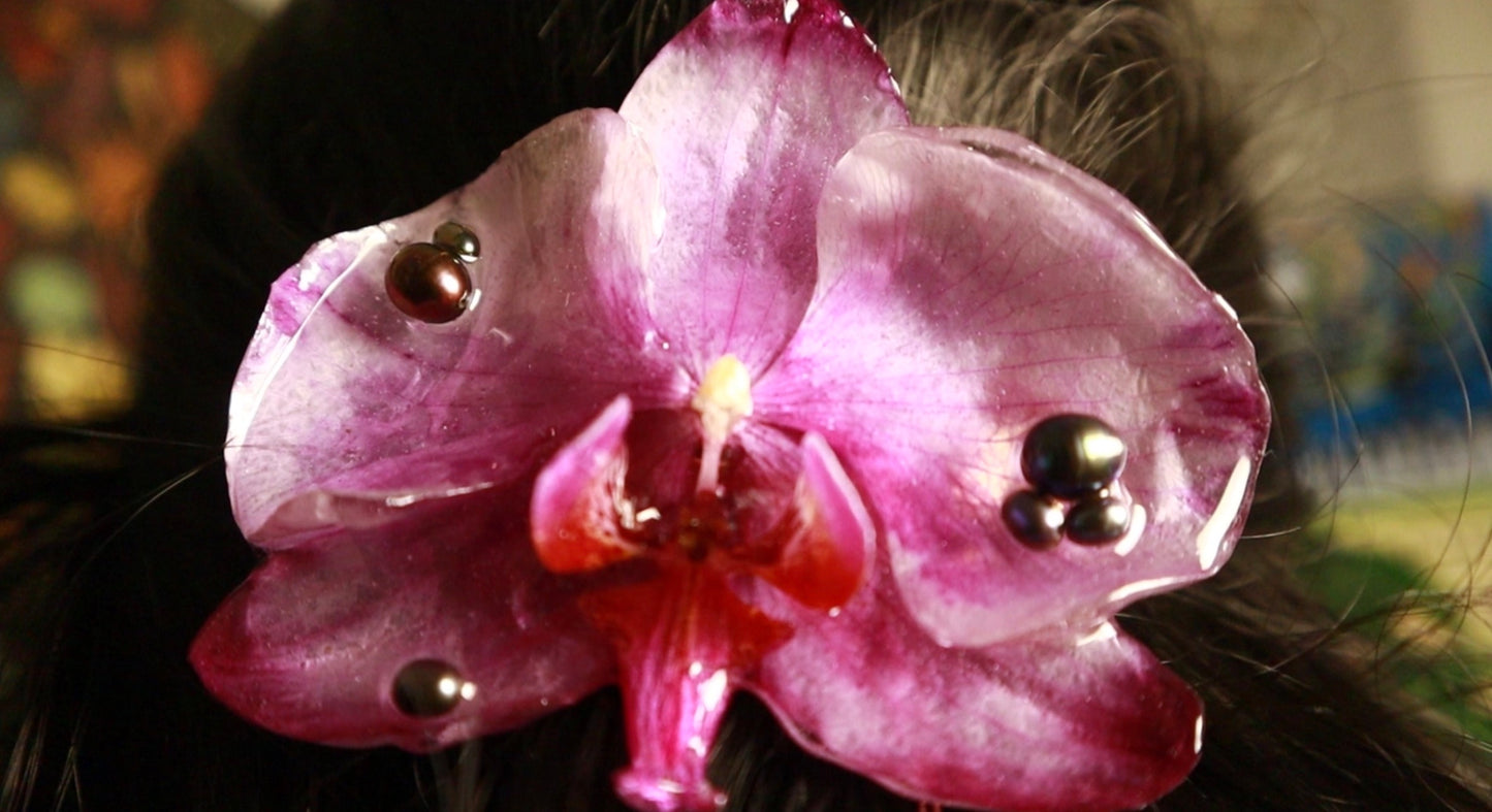 Orchid Clip