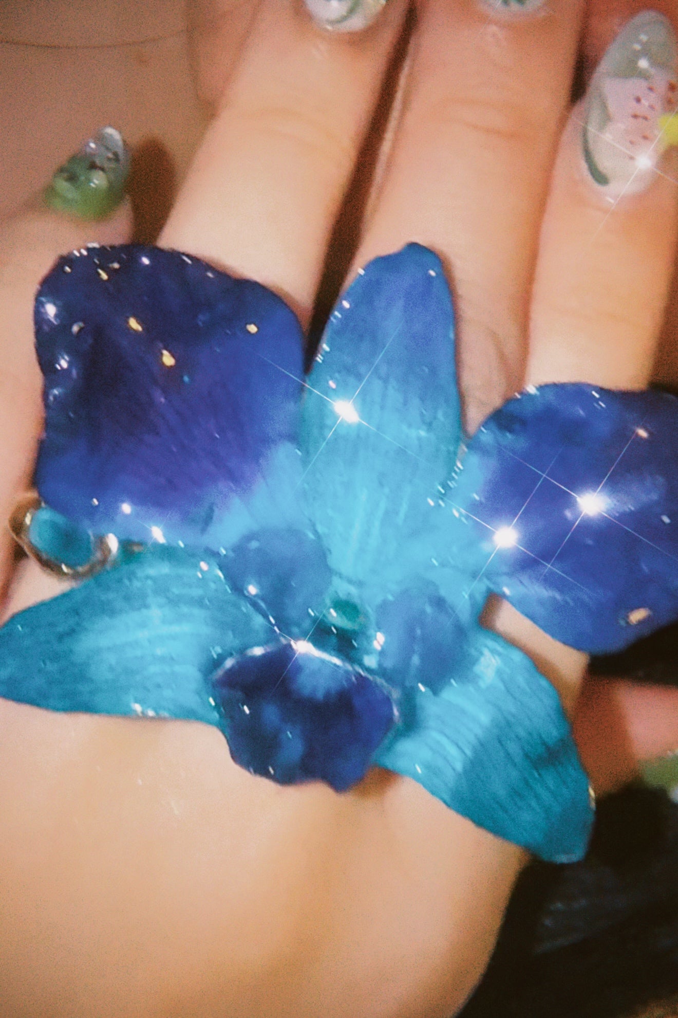 Blue Orchid 💙 Ring