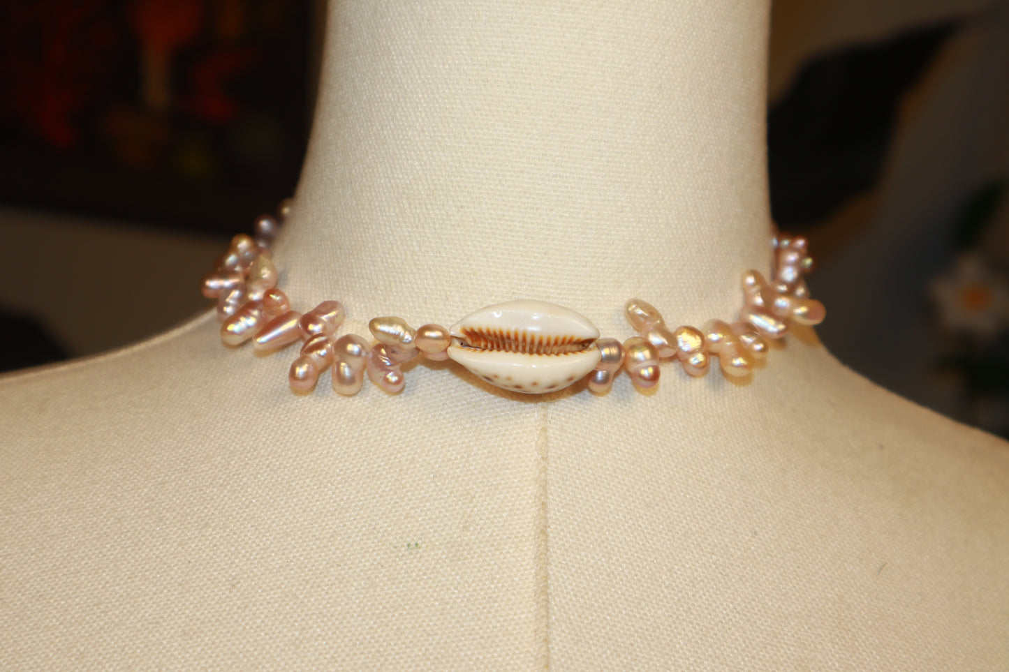 Cowrie Shells & Pearls