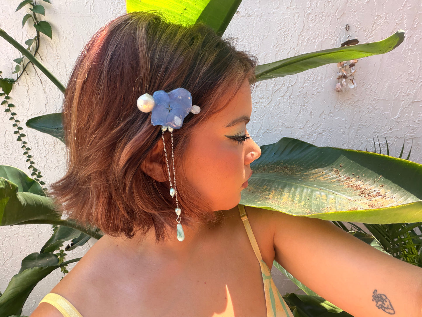 Hortensia Azul Clip