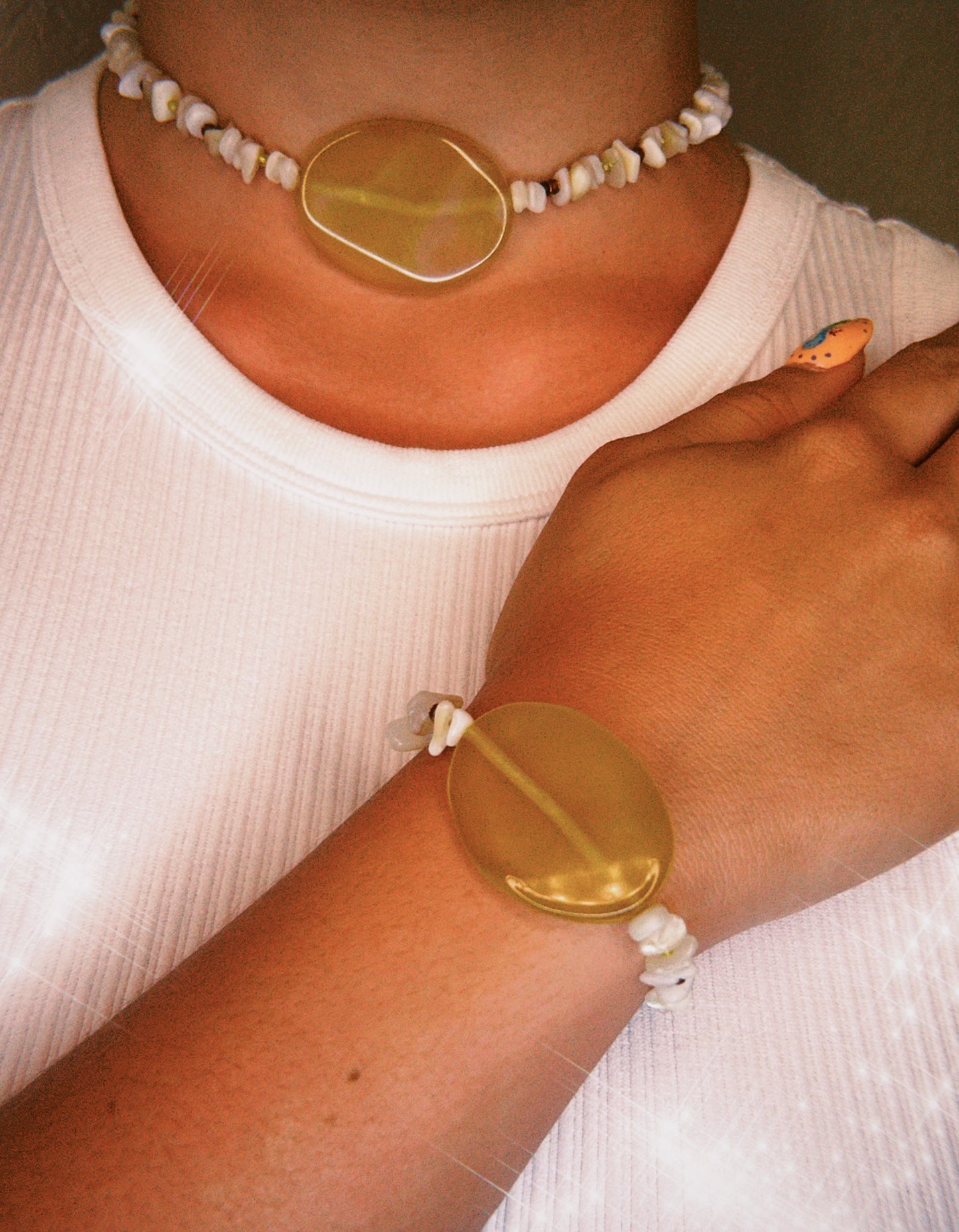 Atardecer Collar + Pulsera