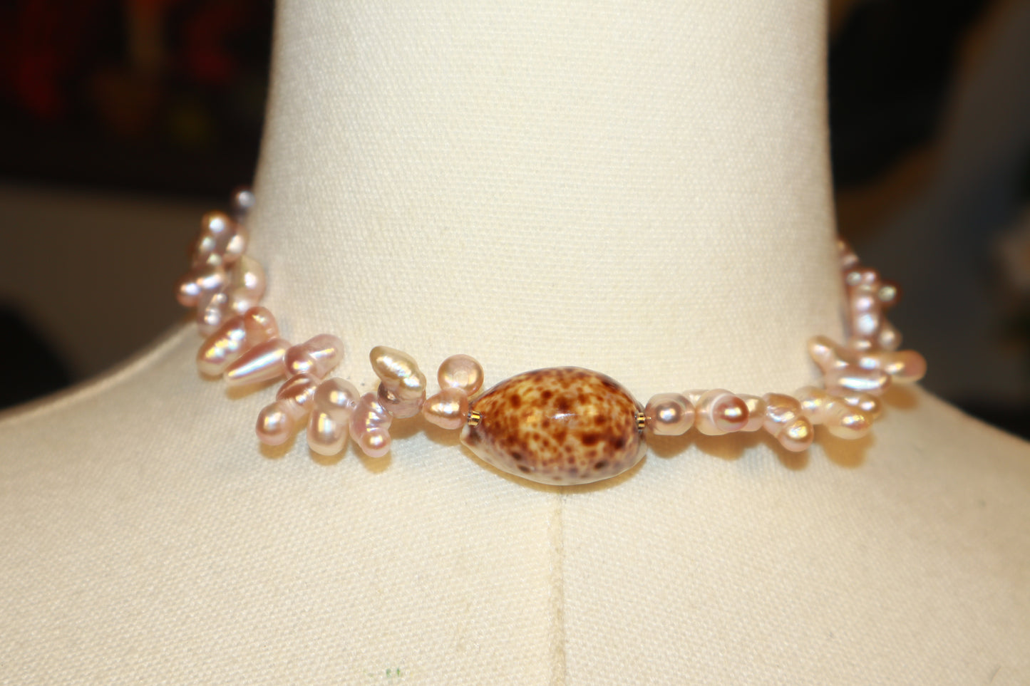 Cowrie Shells & Pearls