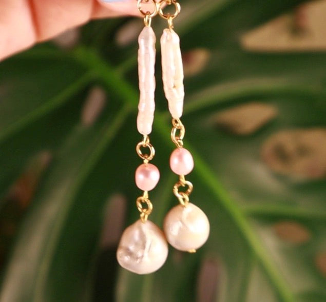 Frente al Mar ( collar & aretes )