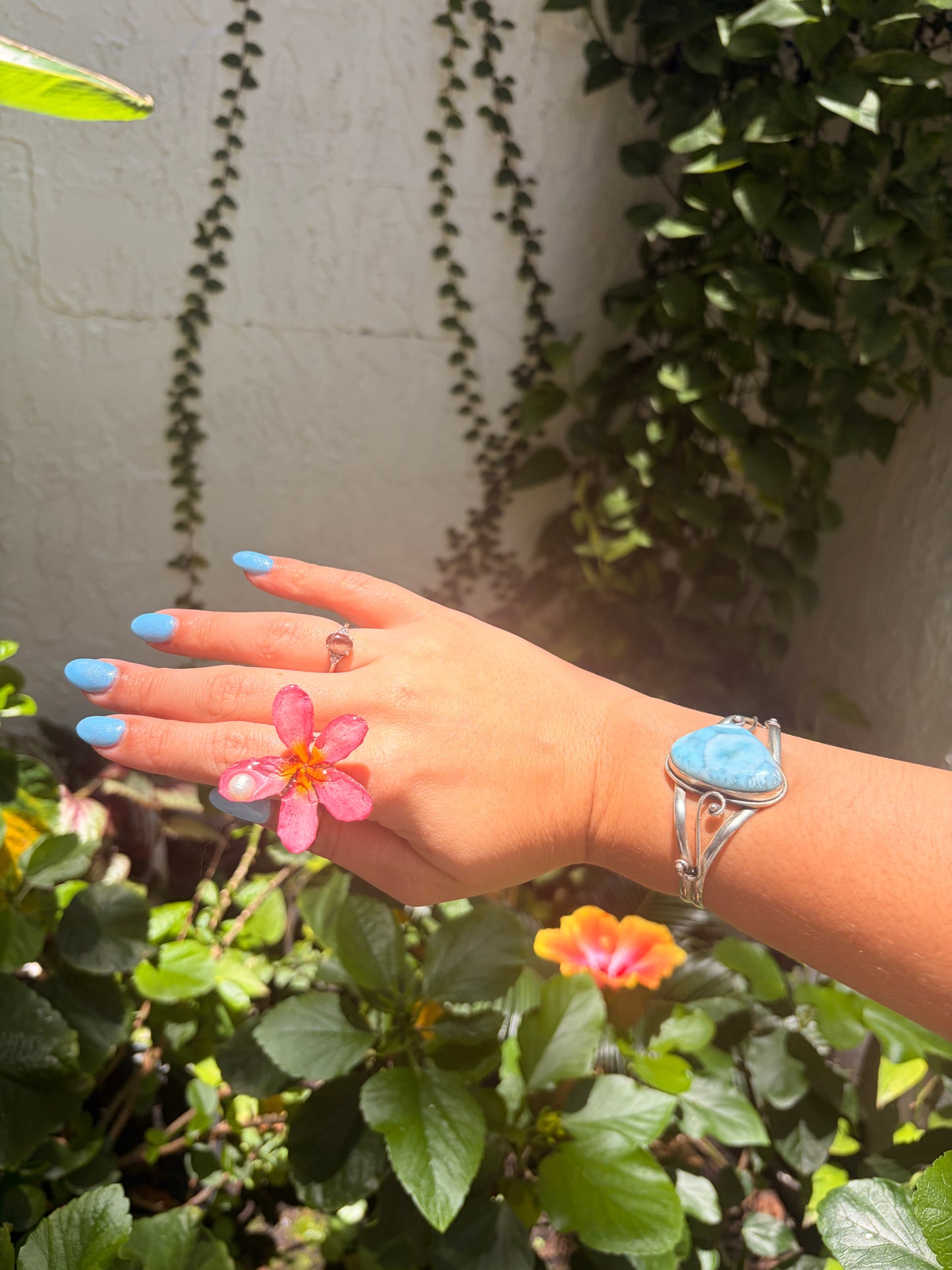 Mini Plumeria Ring