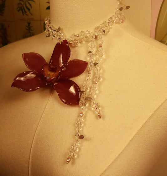 Crystals and Pearls Cymbidium