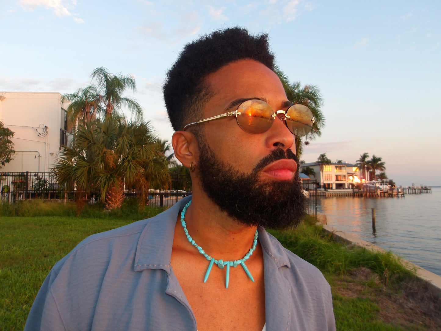 Turquoise Man