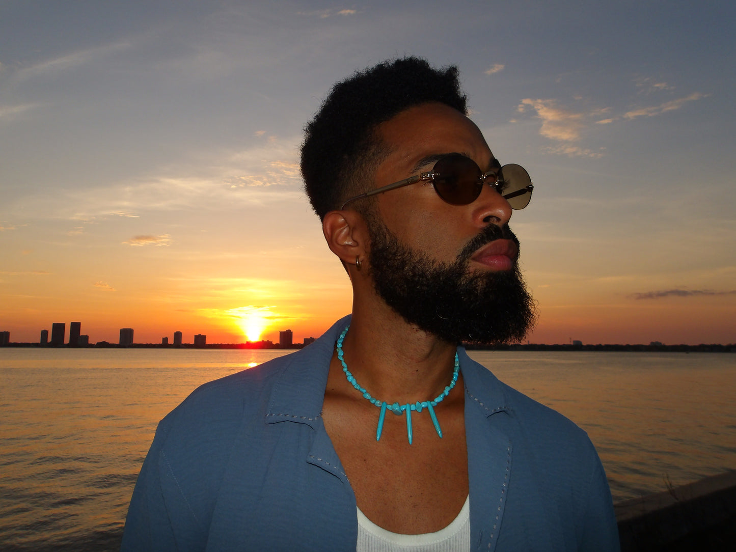 Turquoise Man