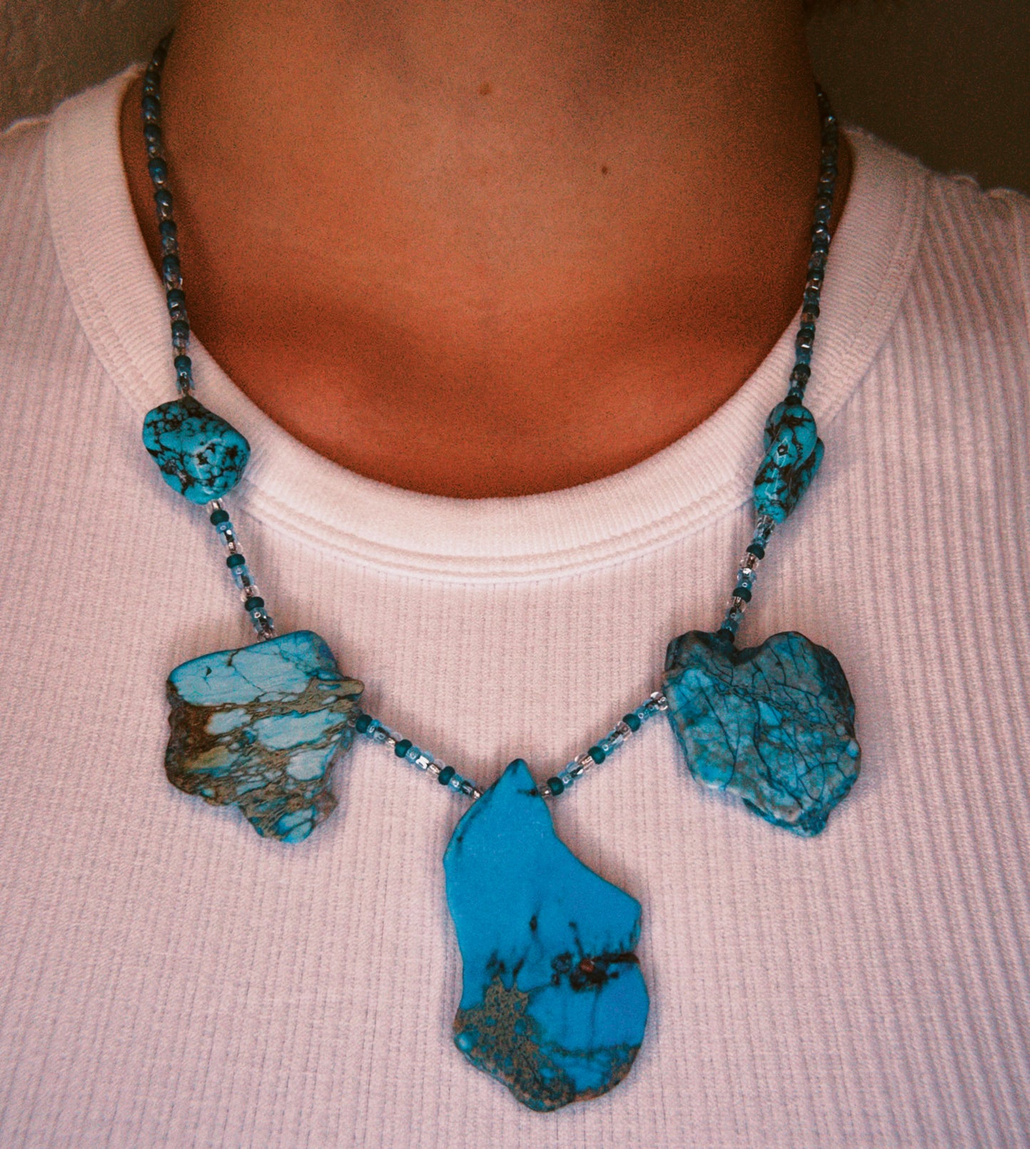 Piedra Azul Collar