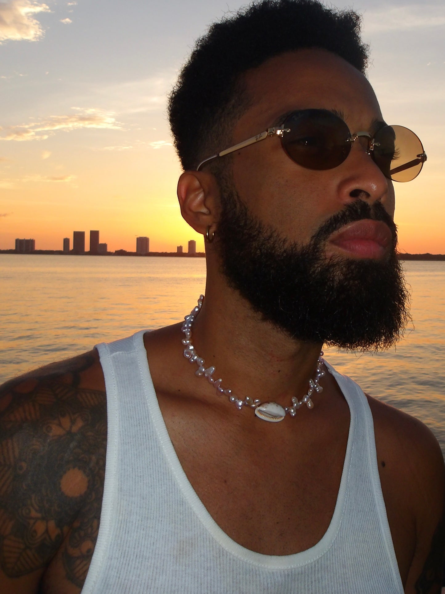 Cowrie Shells & Pearls