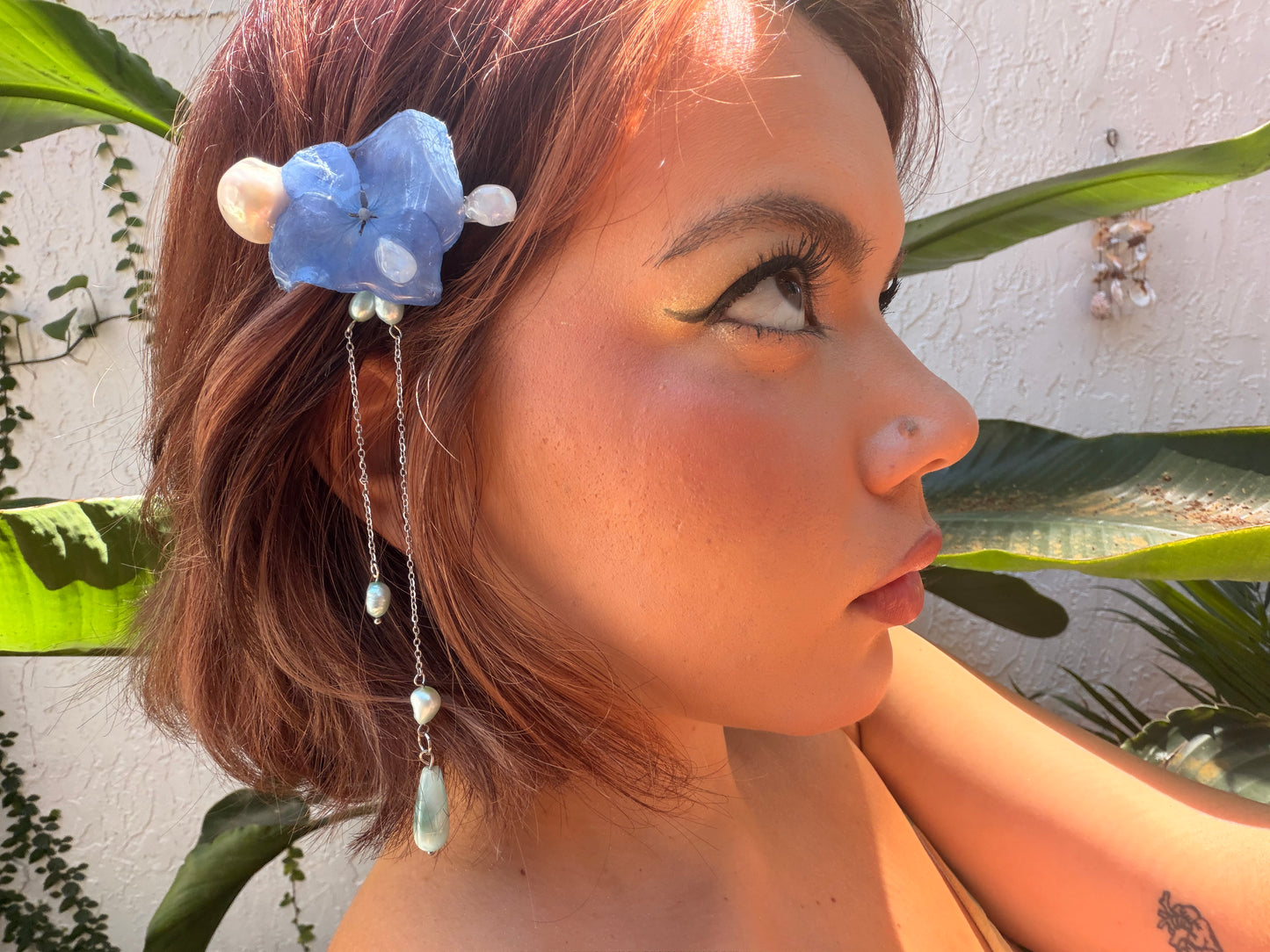 Hortensia Azul Clip