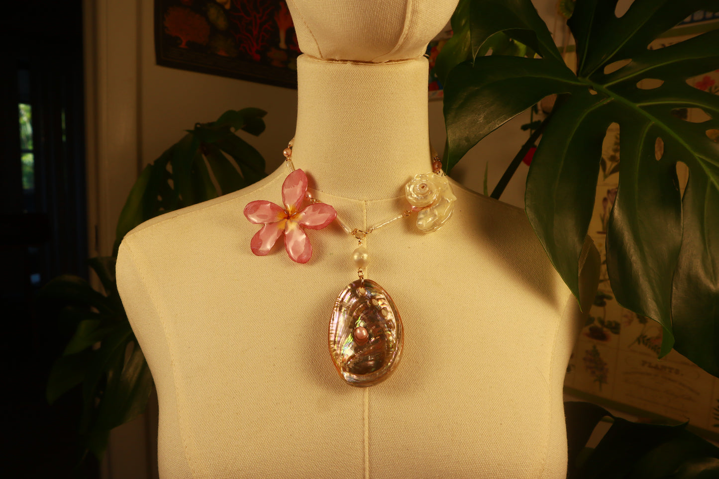 Frente al Mar ( collar & aretes )