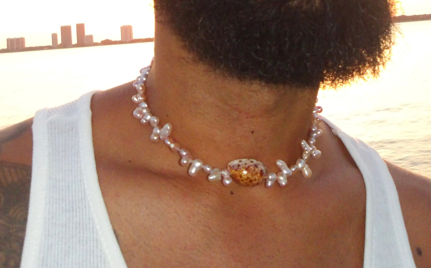 Cowrie Shells & Pearls