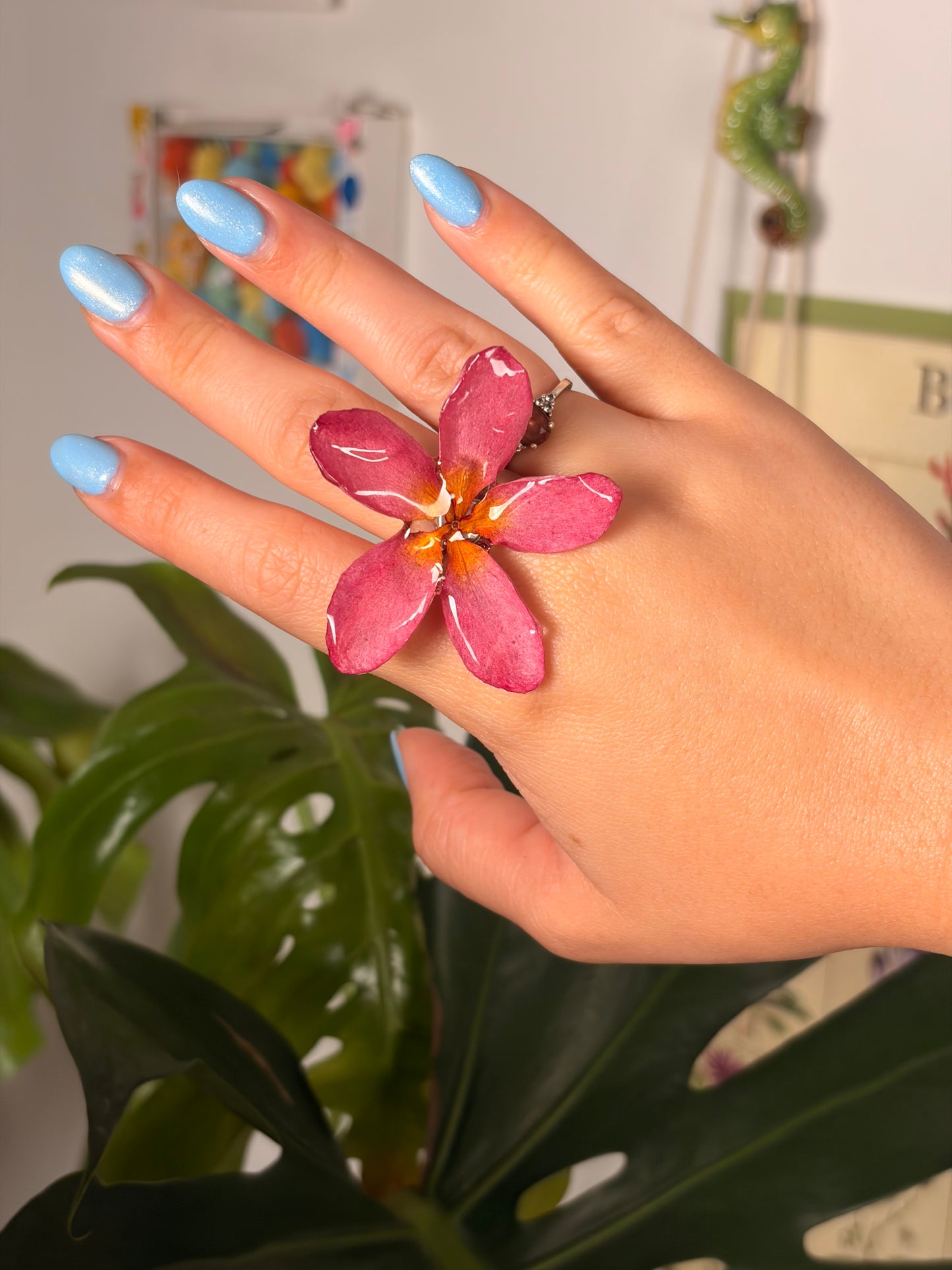 Plumeria Ring