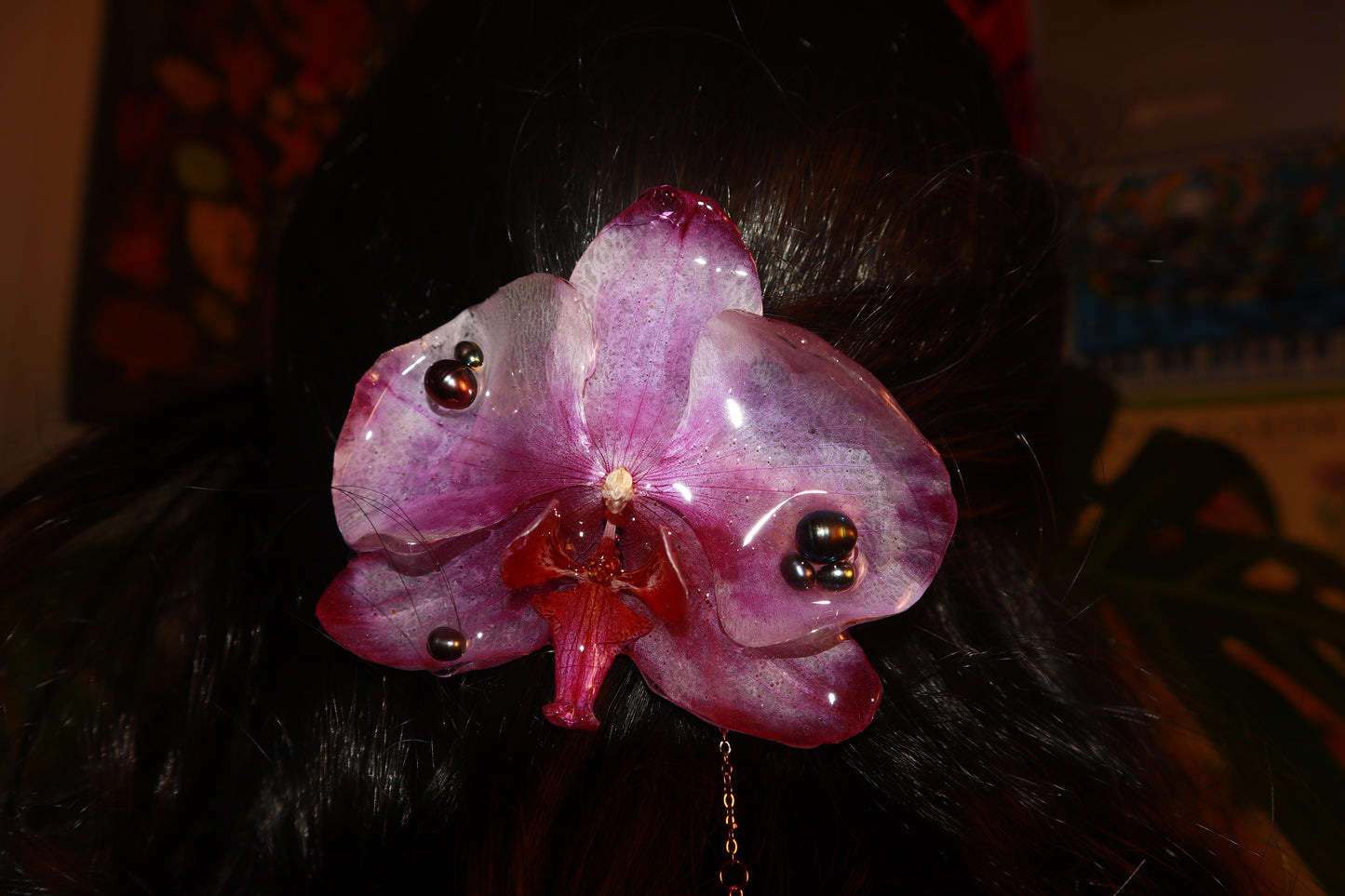Orchid Clip