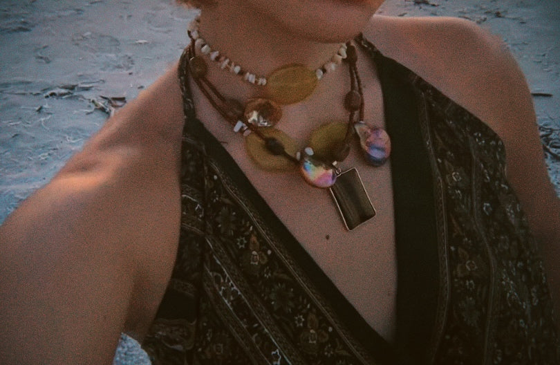 Atardecer Collar + Pulsera