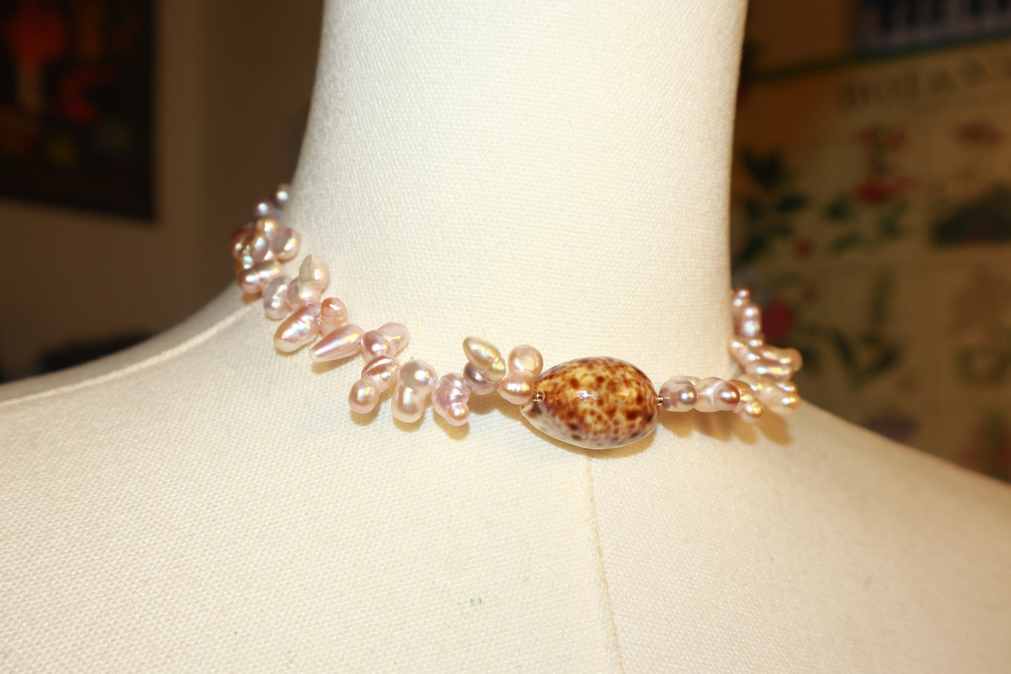 Cowrie Shells & Pearls