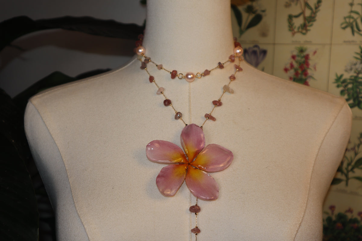 Rose Quartz Pearls