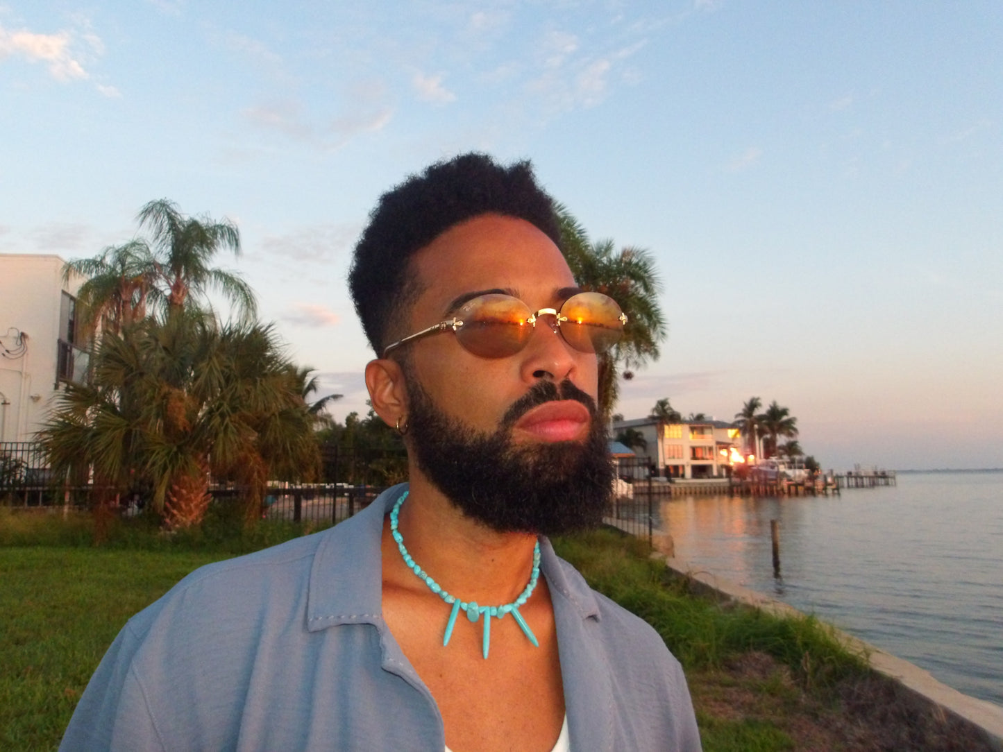 Turquoise Man
