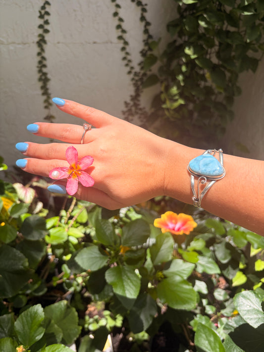 Mini Plumeria Ring