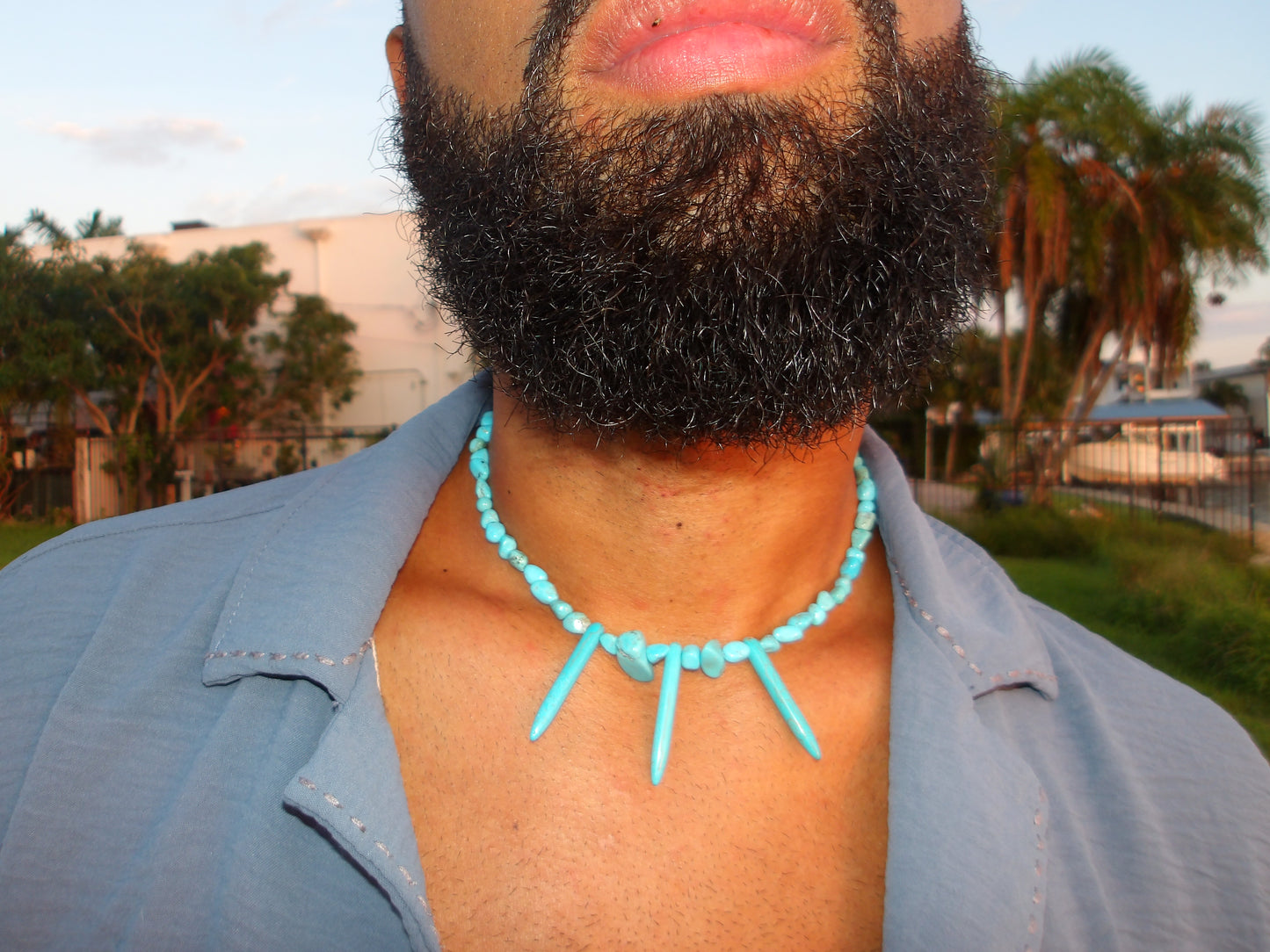 Turquoise Man
