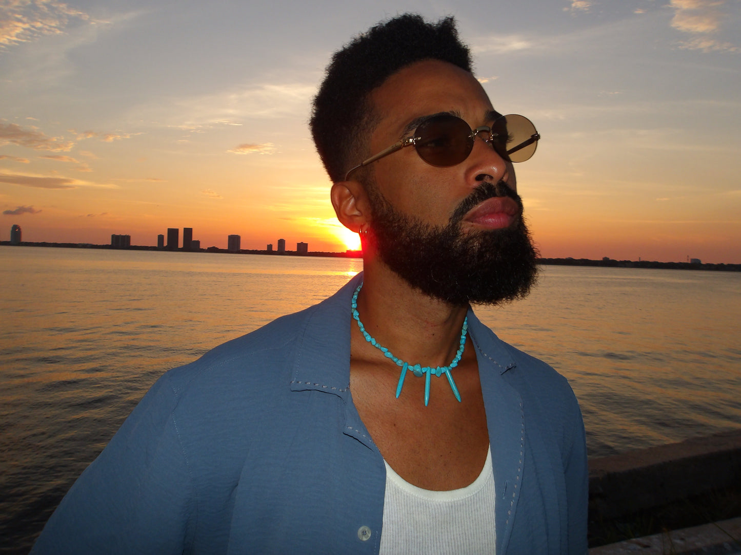 Turquoise Man